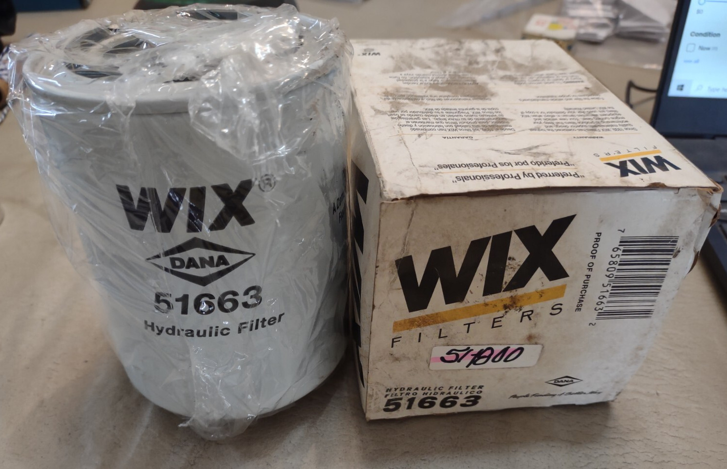 WIX 51663 Spin-On Hydraulic Filter