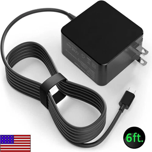 Cargador de computadora portátil con usb - C tipo - C de 65w for lenovo / HP