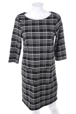 Multiblu Dress Checked D 36 black-white