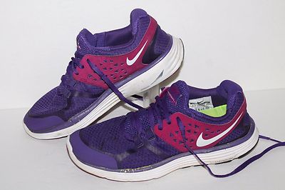 Nike Lunarswift 3 + Running Shoes, #472250-515,Club Ppl/Vivid Grape, Women's 8.5