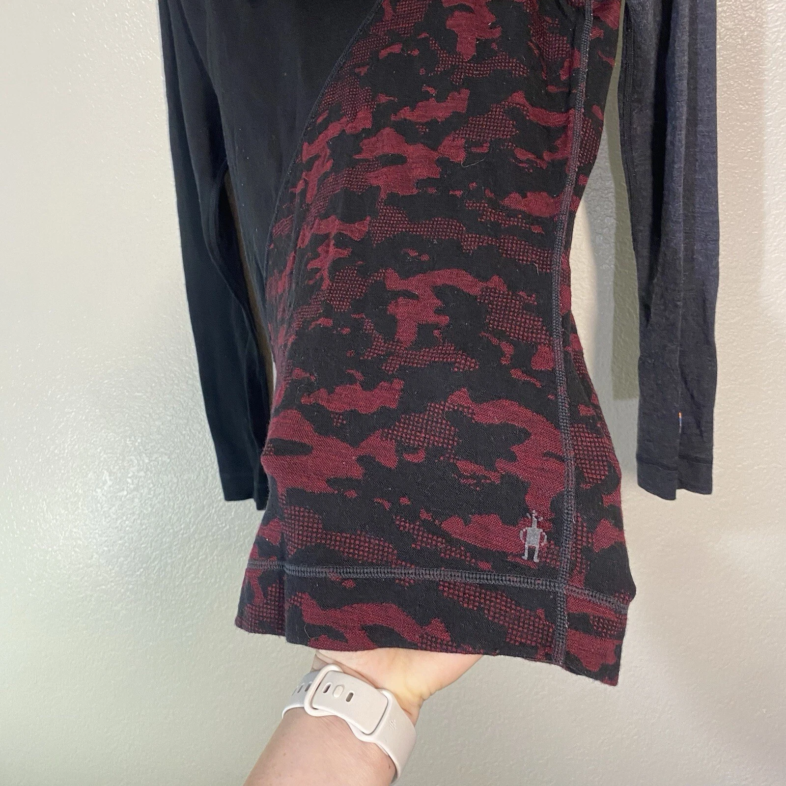smartwool merino 250 asym camo base-layer