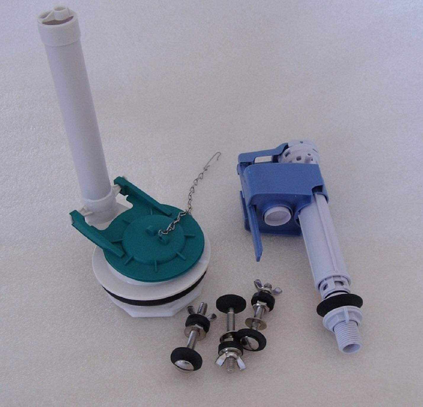 Toto, Filtered Adjustable Fill Valve with Three inch Flush Valve and three Stain