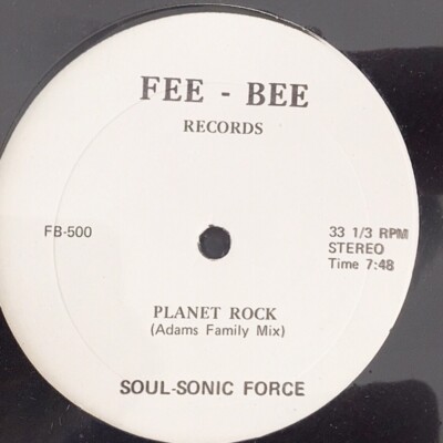 Planet Rock Vinyl Rare bootleg new shrink wrapped 12  Record DJ Mint Condition