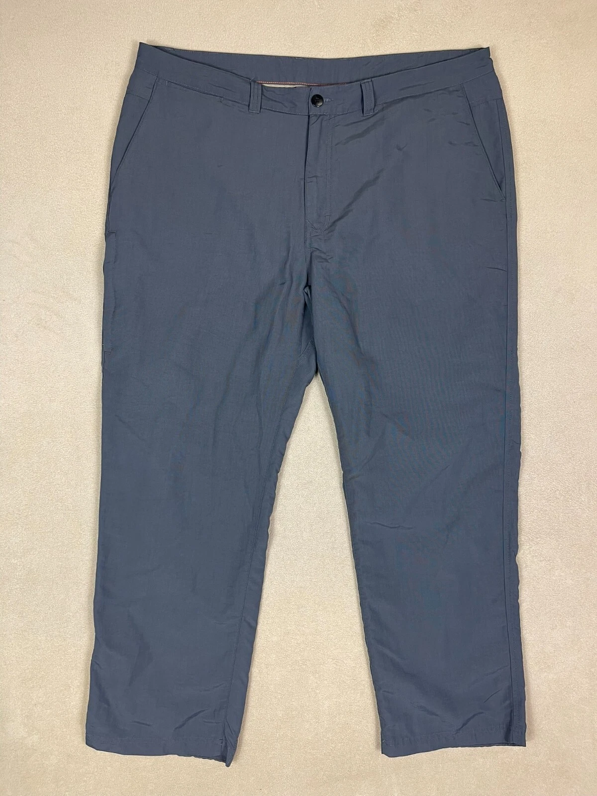 REI Pants Adult 40x30 Gray Chino Hiking Outdoor Casual Pockets Mens