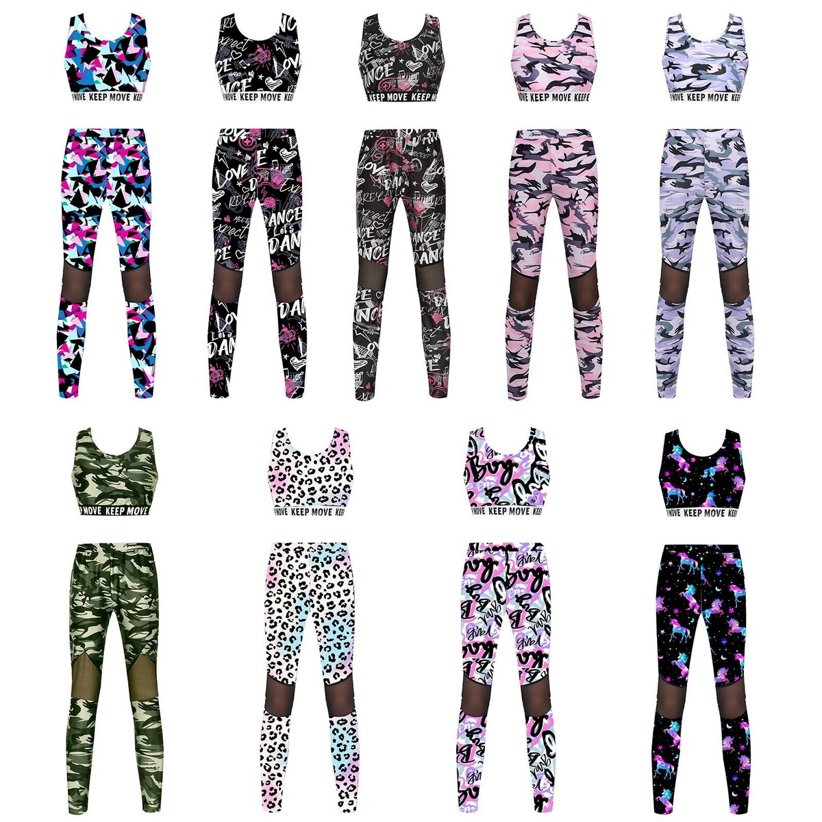 Trainingsanzug Kinder - Ärmelloses Tanktop & Lässige Hose Set