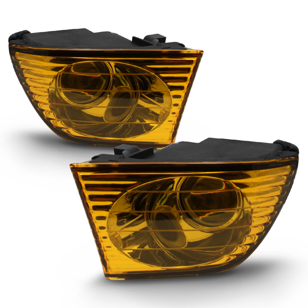 For 2001-2005 Lexus IS300 Yellow Projector Fog Lights Driving