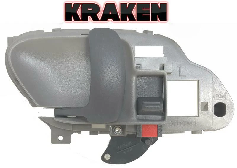 Manijas de puerta interiores para camioneta Chevy GMC 1995-1999 Tahoe Suburban Yukon gris par Foto 2 de 4