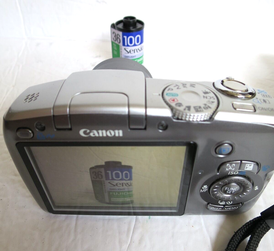 CANON POWERSHOT SX110 IS DIGITAL CAMERA, SILVER, 10x, 9MP. eBay