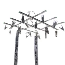 Darkroom Film Negative Drying Hanging Rack Frame Hanger 40 Clips 35mm 120 4x5''