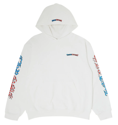 Chrome Hearts Matty Boy White American Flag 4th Of July Sweatshirt