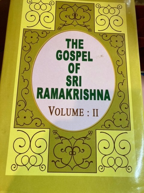 The Gospel of Sri Ramakrishna VOLUME 2,  Mahendranath Gupta HB DJ Very Good cond