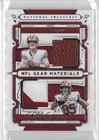 2025 National Treasures NFL Gear Dual Patch 40/99 Brock Purdy George Kittle