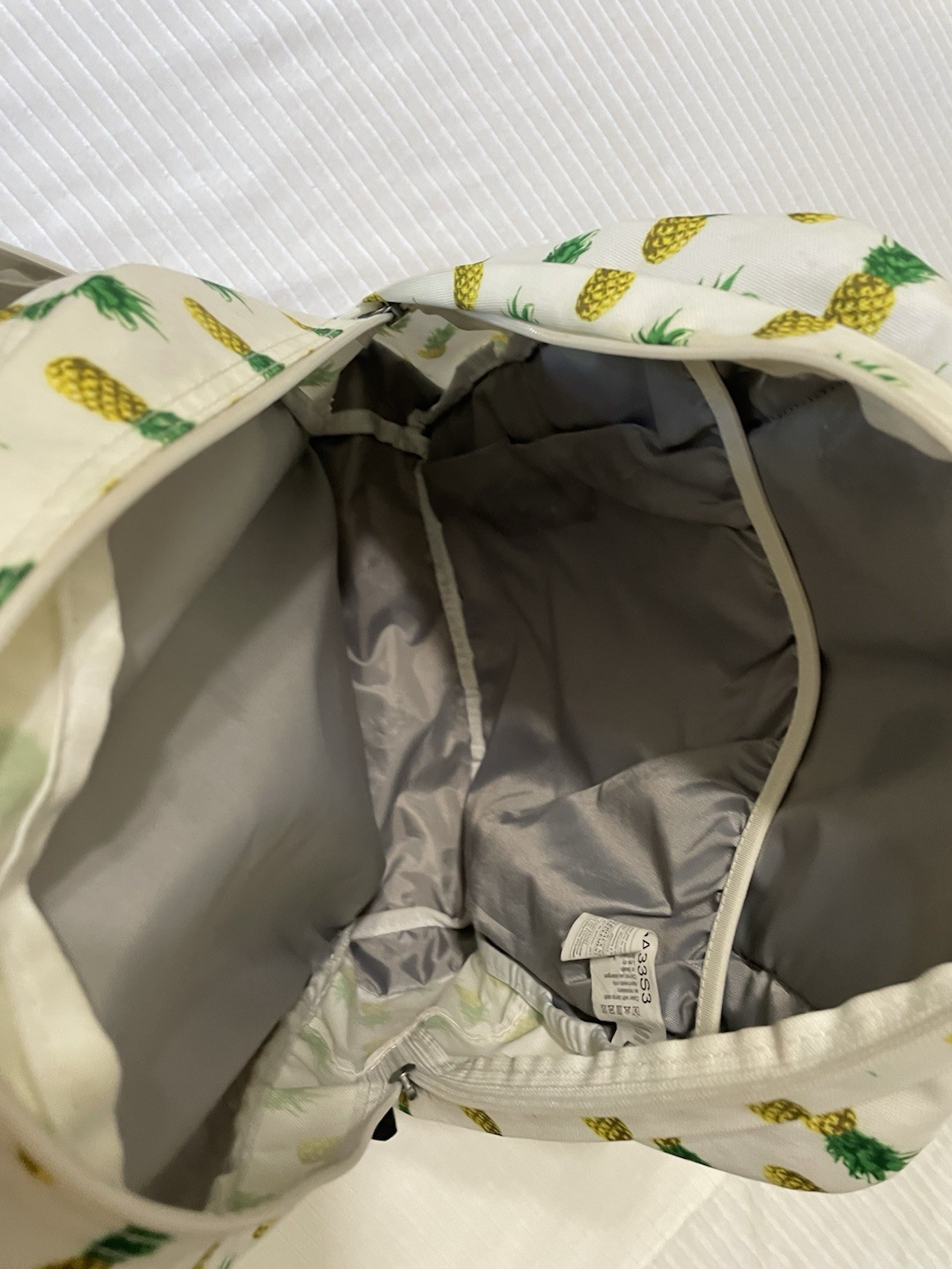 TransJansport Large Backpack-Pineapple Leather De… - image 11