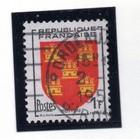 PHOTO CONTRACTUELLE / TIMBRE FRANCE OBLITERE N° 952 ARMOIRIE / POITOU