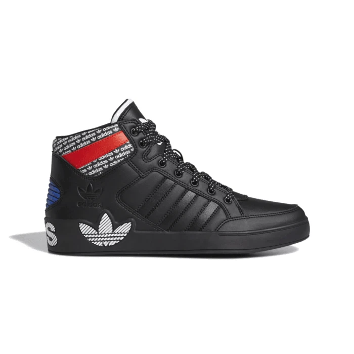 Adidas Originals Hardcourt Hi Men’s US10.5/UK10 red/white/black — Minimal Wear adidas Hard Court High  main image 4