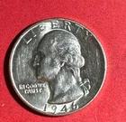 1946 Choice Uncirculated US Washington SILVER Quarter! Old US Coin!
