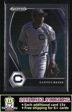 2021 Panini Prizm Draft Picks #PDP202 Darren Baker California Golden Bears
