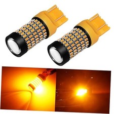 7443 7444 LED Amber Blinker Bulbs, Super Bright 2800 Lumens 103 Amber Yellow