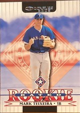2002 Donruss Rookies Mark Teixeira Texas Rangers #179 Rookie Card. rookie card picture