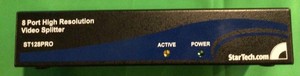 StarTech ST128PRO 8 Port High Resolution Video Splitter D6F3E1D671