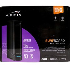 Arris AX1800 Surfboard DOCSIS 3.1 Cable Modem and Wi-Fi 6 Router
