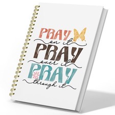 Prayer Journal Christian Bible Notebook for Women, Journaling Notebooks for W...