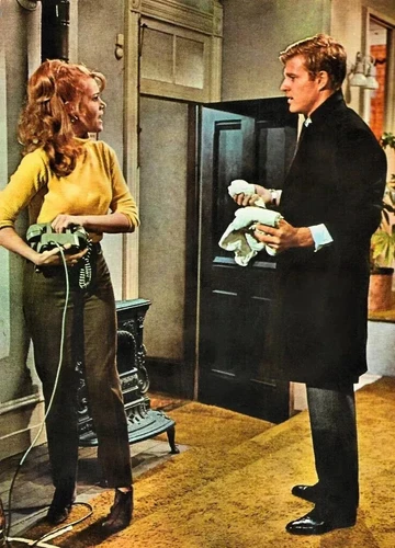 Robert Redford Jane Fonda Barefoot In The Park  8x10 Picture Celebrity Print