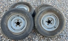 50's-60's Cadillac Buick Pontiac Oldsmobile 15x6 5x5 Wheels Original GM Set