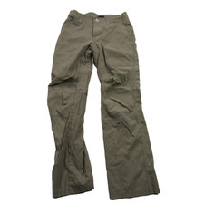 Kuhl Pants Girls Medium 10-12 Straight Leg Pocket Outdoors Brown Chino Casual