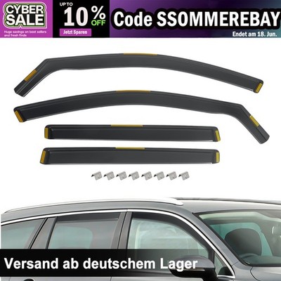 Windabweiser Luftabweiser Regenabweiser Für VW Passat B8 2014-2023 Variant 4-Tlg