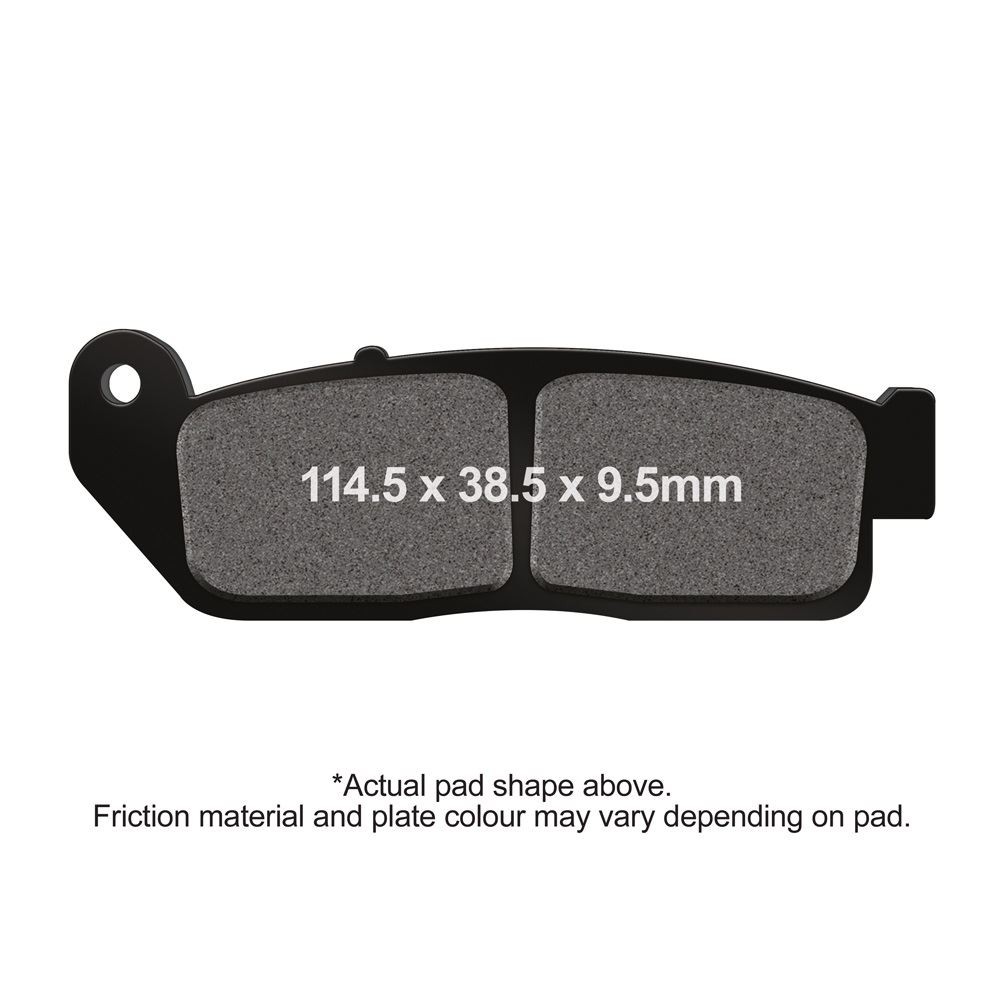 EBC Motorcycle Brake Pads DMX Front Left for Indian Scout R Toso Calipers 2015