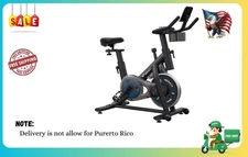 Exercise Bike, Stationary Bike for Home, Indoor Bike with Silent Belt Drive, He