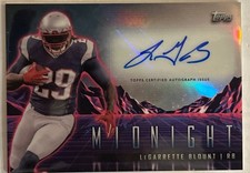 2024 LeGarrette Blount Topps Midnight Horizon Signatures Auto Patriots🔥🔥🔥