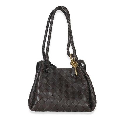 Bottega Veneta Fondant Nappa Intrecciato Small Parachute Bag