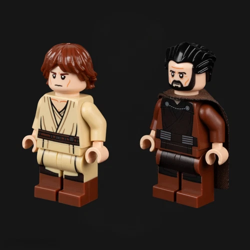 lego star wars Brick Daddy Minifigures QuiGon & Dooku