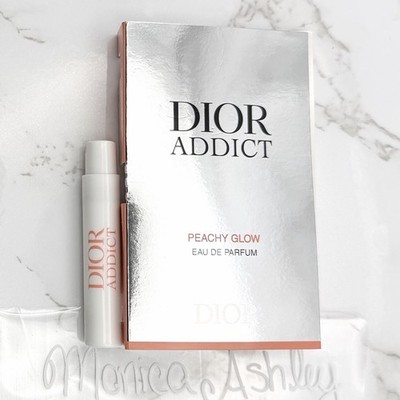 2X Dior Addict Peachy Glow Eau De Parfum EDP 1ml Travel Spray