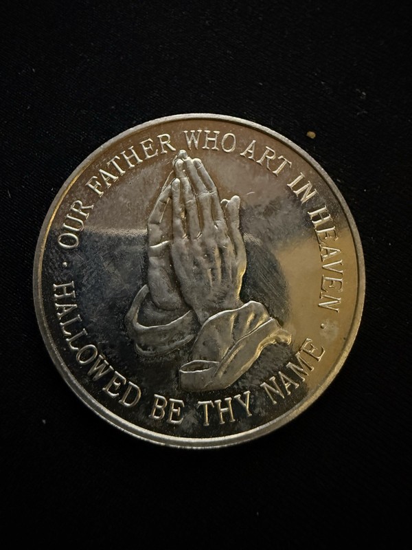 TOKEN-MEDAL-LORD-ALL THINGS COME OF THEE - G334