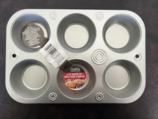 Cooking Concepts 6 Cup Cupcake Muffin Pan Cup Cake *NEW*