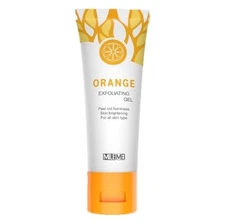 Orange Exfoliating Gel Scrub Face Body Skin Orange Peeling Gel Deep Moisturizing
