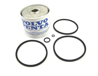 Volvo Penta 3581078 Fuel Filter Insert with O-Rings for Gasoline, Diesel Engines