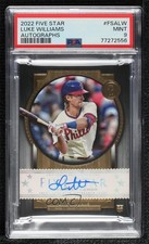 2022 Topps Five Star Luke Williams #FSA-LW PSA 9 MINT Auto 0s2w