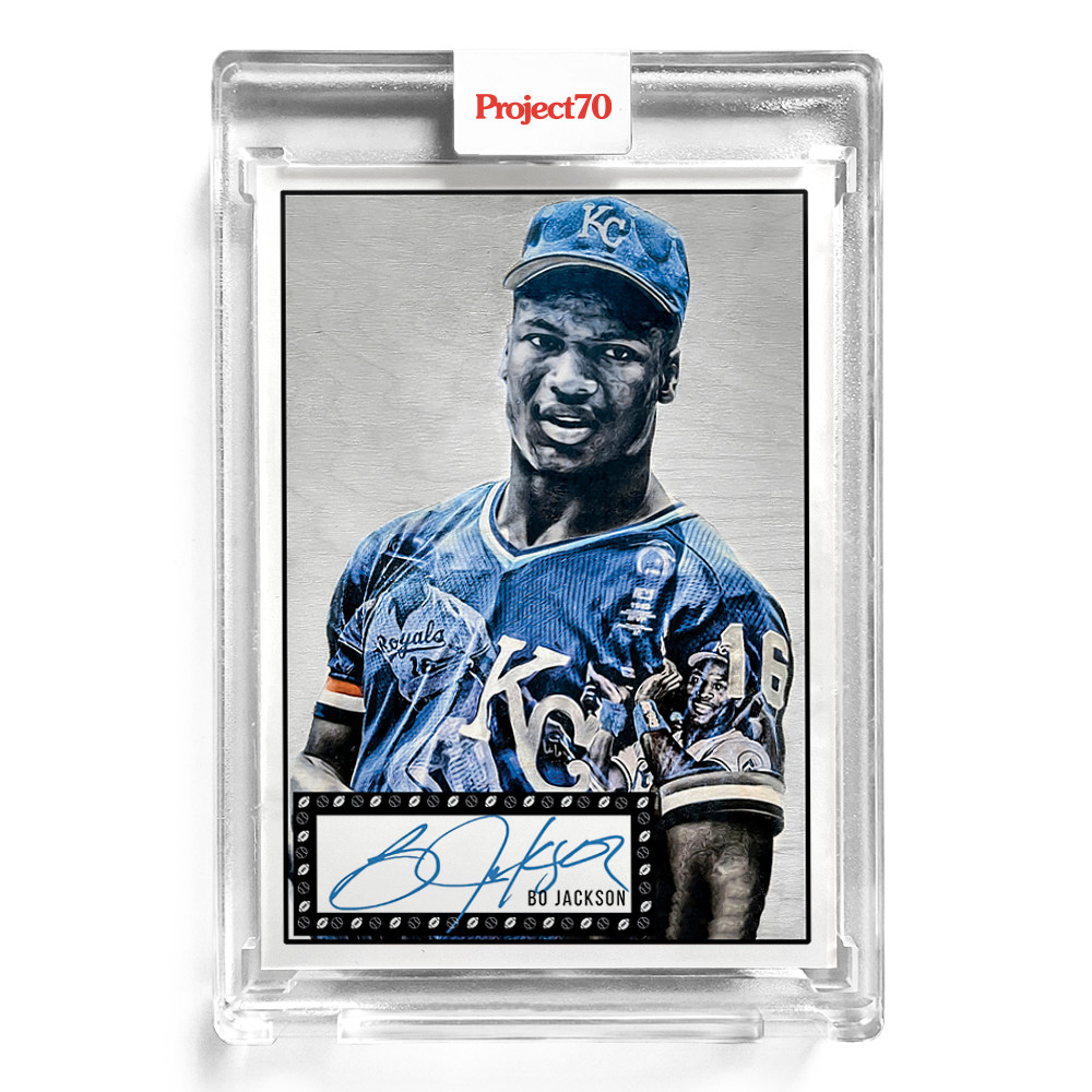 Topps PROJECT 70 Card 206 Bo Jackson / Jackson by Lauren Taylor - PR: 6717