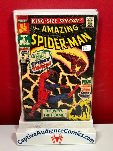 The Amazing Spider-Man, Vol. 1 Annual #4 - VG-