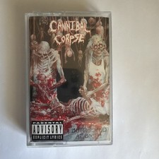 Cannibal Corpse Butchered at Birth Cassette Death Metal Caroline v1