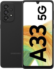 SAMSUNG Galaxy A33 5G 128 Go Noir Reconditionné Parfait état