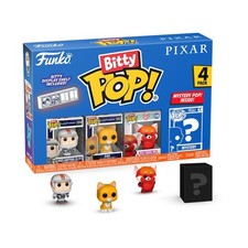 Funko bitty pop! disney pixar - buzz lightyear (xl-01), sox, mei panda rojo y ¿?
