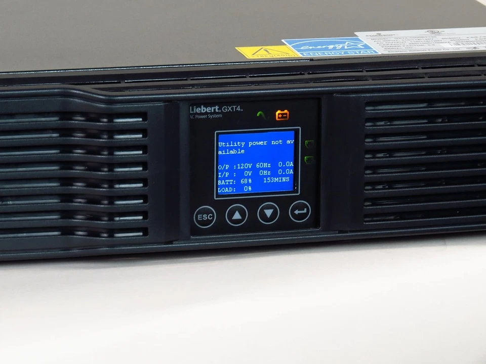 Vertiv Liebert GXT4-3000RT120 3000VA 2700W Rack/Tower Dual Conversion Online UPS - Image 4 of 4