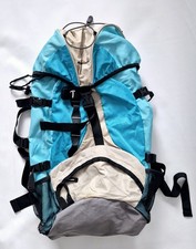Zaino da trekking Adventuridge blu beige outdoor campeggio passeggio borsa ottime condizioni