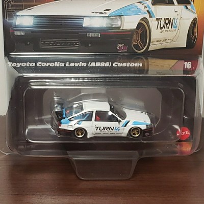 Hot Wheels Elite 64 Toyota Corolla Levin AE86 Custom Mattel