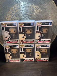Wave 1 Funko Pop Friends Complete Set ~ 6 Vinyl Figures #261-266 w/ Protectors